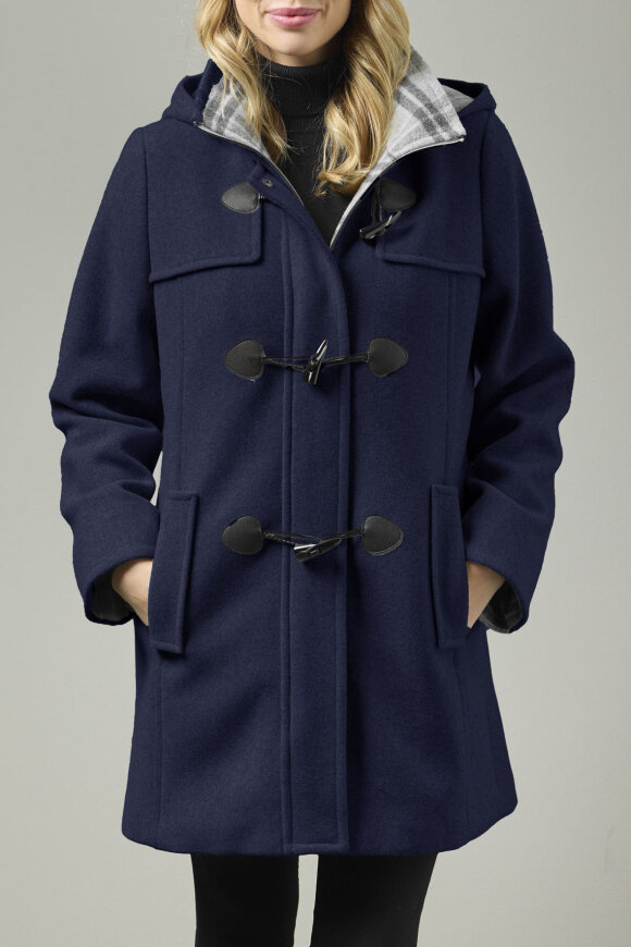 Junge - Sophie Duffel Coat - Navy Junge - Sophie Duffel Coat - Navy