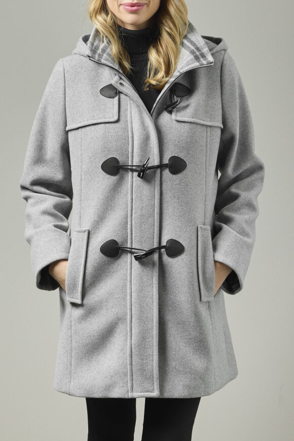 Junge - Sophie Duffel Coat - Grå Junge - Sophie Duffel Coat - Grå
