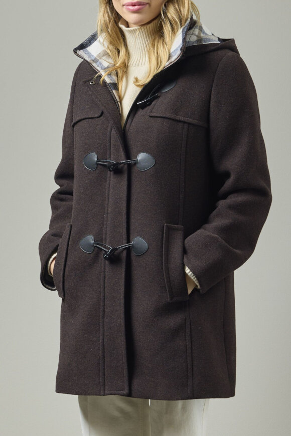 Junge - Sophie Duffel Coat - Brun Junge - Sophie Duffel Coat - Brun