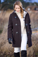 Junge - Sophie Duffel Coat - Brun Junge - Sophie Duffel Coat - Brun