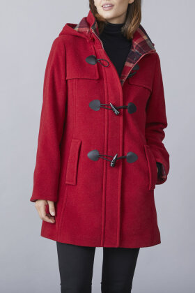 Junge - Sophie Duffel Coat - Rød Junge - Sophie Duffel Coat - Rød