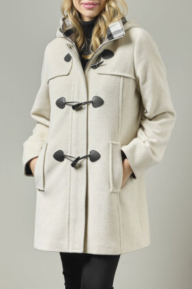 Junge - SSophie Duffel Coat - Off White Junge - SSophie Duffel Coat - Off White