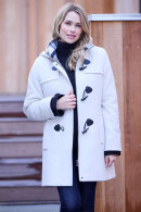 Junge - SSophie Duffel Coat - Off White Junge - SSophie Duffel Coat - Off White