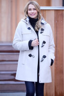 Junge - SSophie Duffel Coat - Off White Junge - SSophie Duffel Coat - Off White