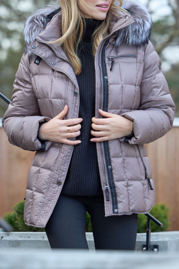 Junge - Ingrid Dunjakke - Rosa Junge - Ingrid Dunjakke - Rosa