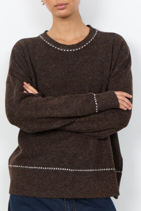 SoyaConcept - SC-Orlean 18 YD - Strik Pullover - Brun
