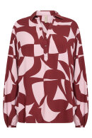 SoyaConcept - SC-Hanni AOP 2 Bluse - Rød SoyaConcept - SC-Hanni AOP 2 Bluse - Rød