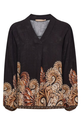 Marta du chateau - MdcAnice Bluse - Sort Marta du chateau - MdcAnice Bluse - Sort