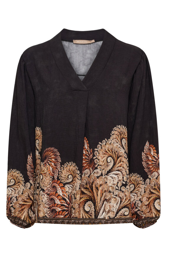 Marta du chateau - MdcAnice Bluse - Sort