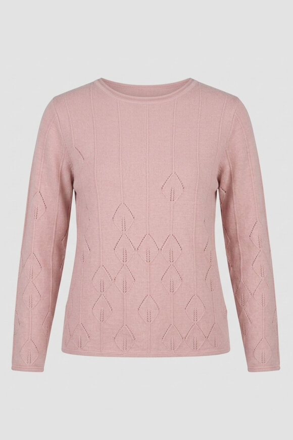 Lind - LiDenise Strikpullover - Rose
