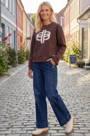 Prepair - Malia Jeans Brede Ben - Mørk Denim Prepair - Malia Jeans Brede Ben - Mørk Denim