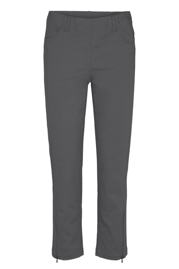 Laurie - Piper Regular Twill - Cropped - Grå Laurie - Piper Regular Twill - Cropped - Grå