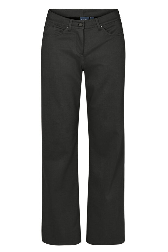 Laurie - Amelia Straight Kraftig Twill - Sort Laurie - Amelia Straight Kraftig Twill - Sort