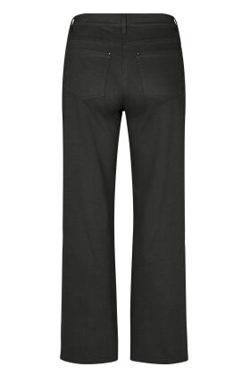 Laurie - Amelia Straight Kraftig Twill - Sort