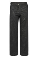 Laurie - Judy Straight Printbukser - Sort Laurie - Judy Straight Printbukser - Sort