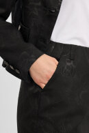 Laurie - Simone Nederdel Print - Sort Laurie - Simone Nederdel Print - Sort