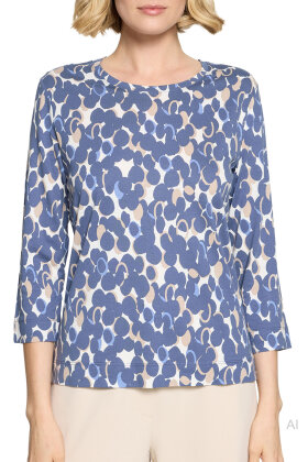 Betty Barclay - Print T-shirt - Blå Betty Barclay - Print T-shirt - Blå