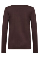 SoyaConcept - SC-Pylle 2 - Ensfarvet T-shirt - Brun SoyaConcept - SC-Pylle 2 - Ensfarvet T-shirt - Brun
