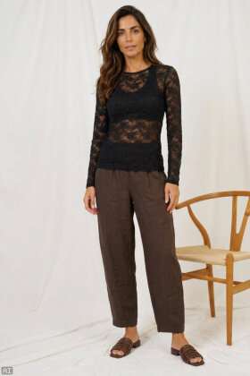Marta du chateau - MdcPrimula LS Tee - Sort