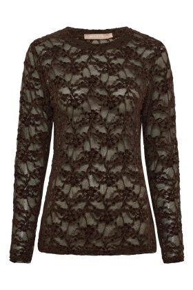 Marta du chateau - MdcPrimula LS Tee - Brun