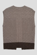 Lind - LiLevi Waistcoat - Strikvest - Brun Lind - LiLevi Waistcoat - Strikvest - Brun