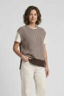 Lind - LiLevi Waistcoat - Strikvest - Brun Lind - LiLevi Waistcoat - Strikvest - Brun