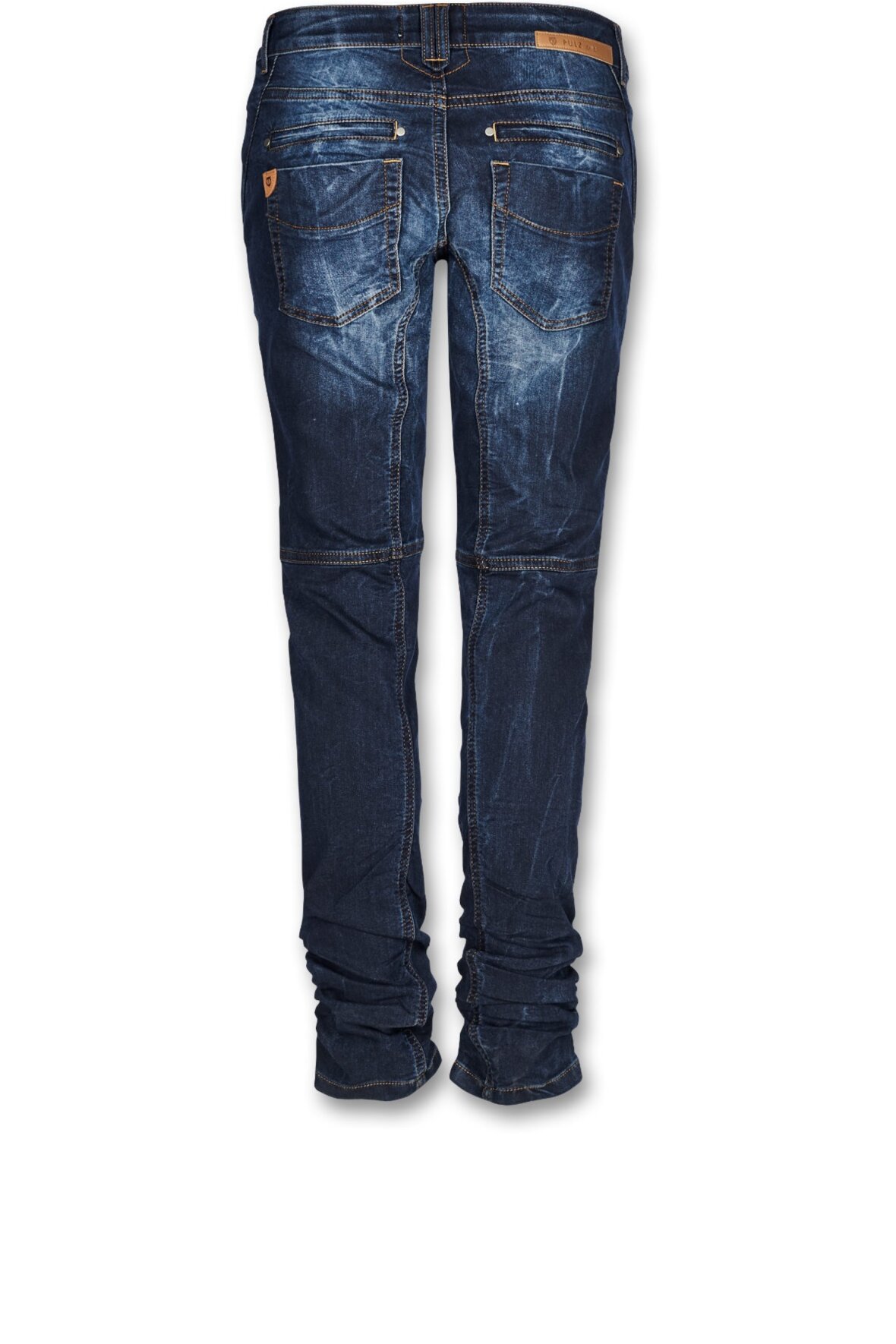 overdrive Revival Piping Pulz Faylinn Skinny Jeans, Dark Blue Regular buks, 50201774 - Hos Lohse