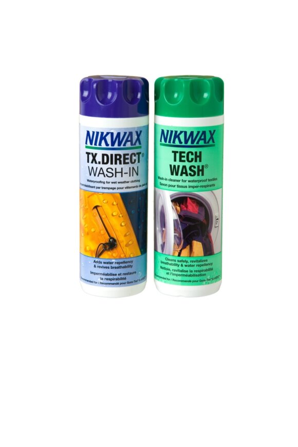 Nikwax - Sampak Tech Wash og Tx.Direct Wash-In 